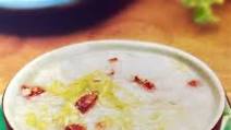 Beef and Lettuce Congee Beef and Lettuce Congee