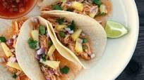 Tacos de Pollo al Pastor en Olla de Cocción Lenta Tacos de Pollo al Pastor en Olla de Cocción Lenta