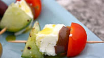 Greek Salad Skewers