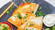 Cheesy Shrimp Quesadillas Recipe (video) Cheesy Shrimp Quesadillas Recipe (video)