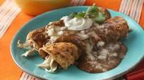 Enchiladas de frijoles negros Enchiladas de frijoles negros