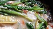 Pink salmon sinigang sa miso Pink salmon sinigang sa miso