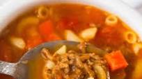 Hamburger Soup with Macaroni Hamburger Soup with Macaroni
