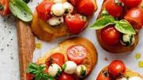 Bruschetta with Mozzarella Bruschetta with Mozzarella