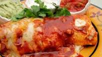 Chicken and Refried Bean Enchiladas Chicken and Refried Bean Enchiladas
