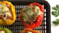 Stuffed Bell Peppers (Air Fryer or Oven Baked Recipe) Stuffed Bell Peppers (Air Fryer or Oven Baked Recipe)