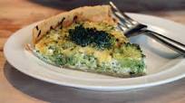 Courgette and broccoli quiche Courgette and broccoli quiche