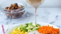 Copycat CPK: BBQ Tofu Chopped Salad Copycat CPK: BBQ Tofu Chopped Salad