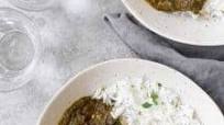 Slow Cooker Vegan Saag Paneer Slow Cooker Vegan Saag Paneer