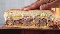 Mojo Pork Cuban Sandwiches with Cilantro-Garlic Aioli Mojo Pork Cuban Sandwiches with Cilantro-Garlic Aioli