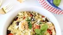 Mediterranean Shrimp Orzo Salad Mediterranean Shrimp Orzo Salad