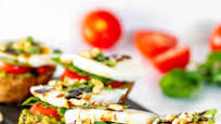 Caprese Salad Stack Caprese Salad Stack