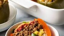 (Keto) Low Carb Ground Beef Stuffed Peppers without Rice Recipe + VIDEO (Keto) Low Carb Ground Beef Stuffed Peppers without Rice Recipe + VIDEO