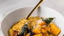 (Pressure Cooker) Butternut Squash Risotto with Saffron and Brown Butter (Pressure Cooker) Butternut Squash Risotto with Saffron and Brown Butter