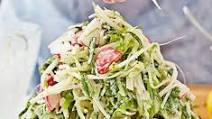 Peppery kohlrabi slaw Peppery kohlrabi slaw