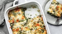 Cheesy Spinach and Beef Casserole (Spinach Fandango)