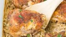 Baked Chicken and Rice Casserole