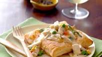 Inside-Out Chicken Pot Pie Recipe Inside-Out Chicken Pot Pie Recipe