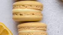 Lemon Macarons Lemon Macarons