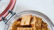 Seriously Addicting Spicy Sourdough Discard Cheese Crackers Seriously Addicting Spicy Sourdough Discard Cheese Crackers