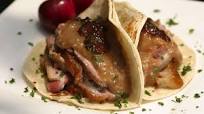 Duck tacos with chile-cherry compote Recipe Duck tacos with chile-cherry compote Recipe