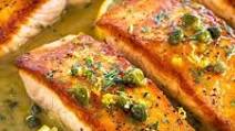Salmon Piccata Salmon Piccata