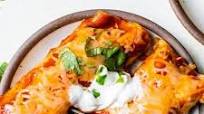 Vegetarian Butternut Squash and Black Bean Enchiladas Vegetarian Butternut Squash and Black Bean Enchiladas
