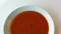Crema de jitomates al horno Crema de jitomates al horno