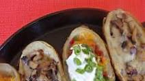 Healthy Baked Potato Skins {21 Day Fix} Healthy Baked Potato Skins {21 Day Fix}