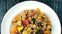 Warm Quinoa Salad with Roasted Vegetables Recipe Warm Quinoa Salad with Roasted Vegetables Recipe