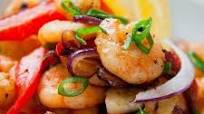 Garlic Shrimp Stir-Fry with Peppers & Onions Garlic Shrimp Stir-Fry with Peppers & Onions