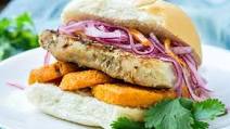 Pan Con Chicharron (Peruvian Pork And Sweet Potato Sandwich) Pan Con Chicharron (Peruvian Pork And Sweet Potato Sandwich)