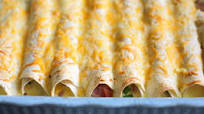 Overnight Ham and Cheese Breakfast Enchiladas Overnight Ham and Cheese Breakfast Enchiladas