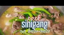 SINIGANG NA BUTO BUTO SINIGANG NA BABOY RECIPE LUTONG PINOY SINIGANG NA BUTO BUTO SINIGANG NA BABOY RECIPE LUTONG PINOY