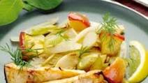 Swordfish with Fennel and Apples Swordfish with Fennel and Apples