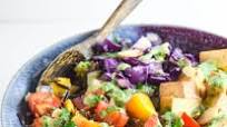 Summer-in-a-bowl Wild Rice Salad with Creamy Basil Vinaigrette Summer-in-a-bowl Wild Rice Salad with Creamy Basil Vinaigrette