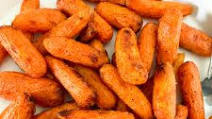 Air-Fried Baby Carrots and Frozen Carrots Air-Fried Baby Carrots and Frozen Carrots