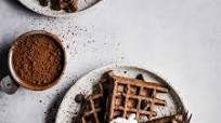Easy Chocolate Oat Flour Waffles Easy Chocolate Oat Flour Waffles