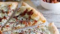 Blue Cheese and Bacon Pizza Blue Cheese and Bacon Pizza