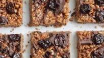 Chocolate Covered Tart Cherry Rice Crispy Treats Chocolate Covered Tart Cherry Rice Crispy Treats