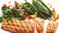 Grilled Salmon and Asparagus Salad Grilled Salmon and Asparagus Salad