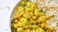 Chickpea Cauliflower Coconut Curry Chickpea Cauliflower Coconut Curry