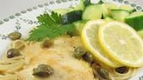 Chicken Piccata with Fettuccine Chicken Piccata with Fettuccine