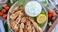 Greek Lemon Chicken Skewers with Tzatziki Greek Lemon Chicken Skewers with Tzatziki