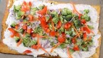 Veggie Pizza with Ranch Sauce Recipe Veggie Pizza with Ranch Sauce Recipe