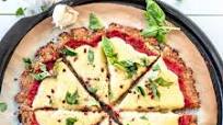 Vegan Cauliflower Pizza Crust Vegan Cauliflower Pizza Crust