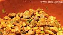 Fried pork Portuguese style Fried pork Portuguese style