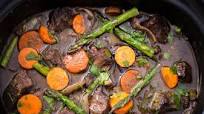 Slow-Cooker Spring Beef Bourguignon Slow-Cooker Spring Beef Bourguignon