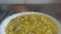 Sopa de arroz con menudo Sopa de arroz con menudo