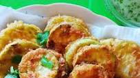 Pan Fry: Pan Fried Zucchini With Flour Pan Fry: Pan Fried Zucchini With Flour